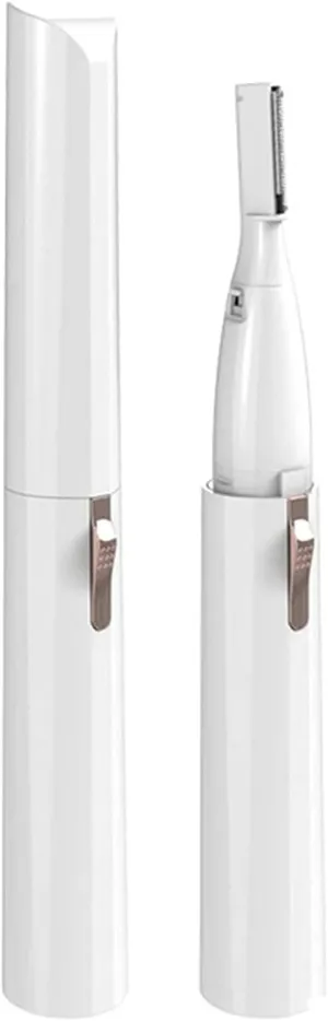 Face Eyebrow Scissors Hair Trimmer Mini Portable Women Body Shaver Remover Blade Razor