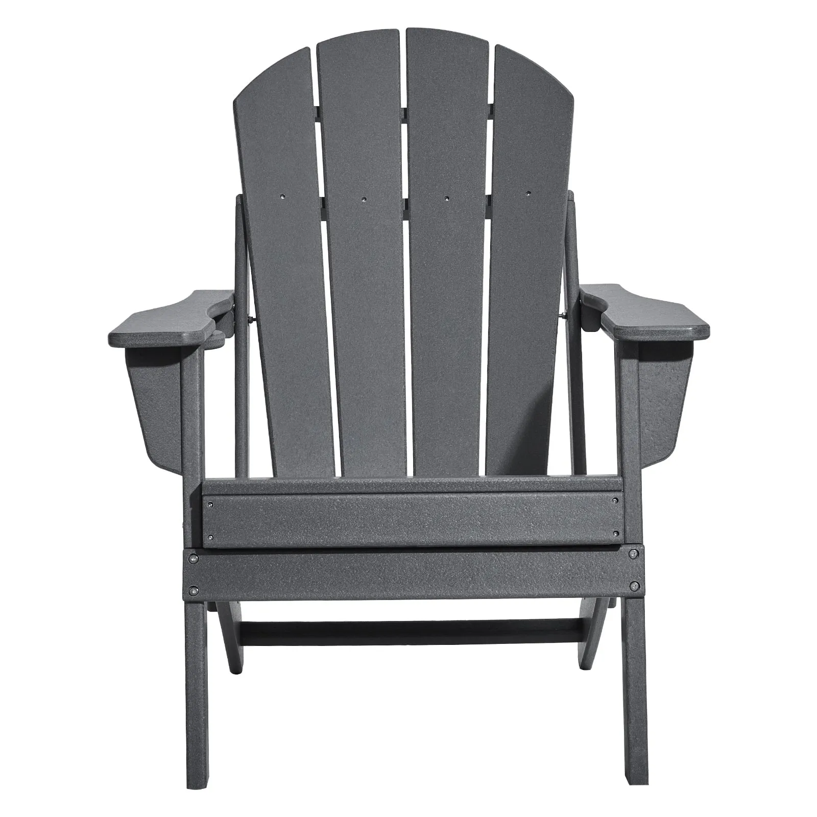 (FINAL PRICES ARE LOWER ON OUR SITE!) VEVOR Adirondack Chair Plastic Set of 2 All-Weather Folding Fire Pit Gray