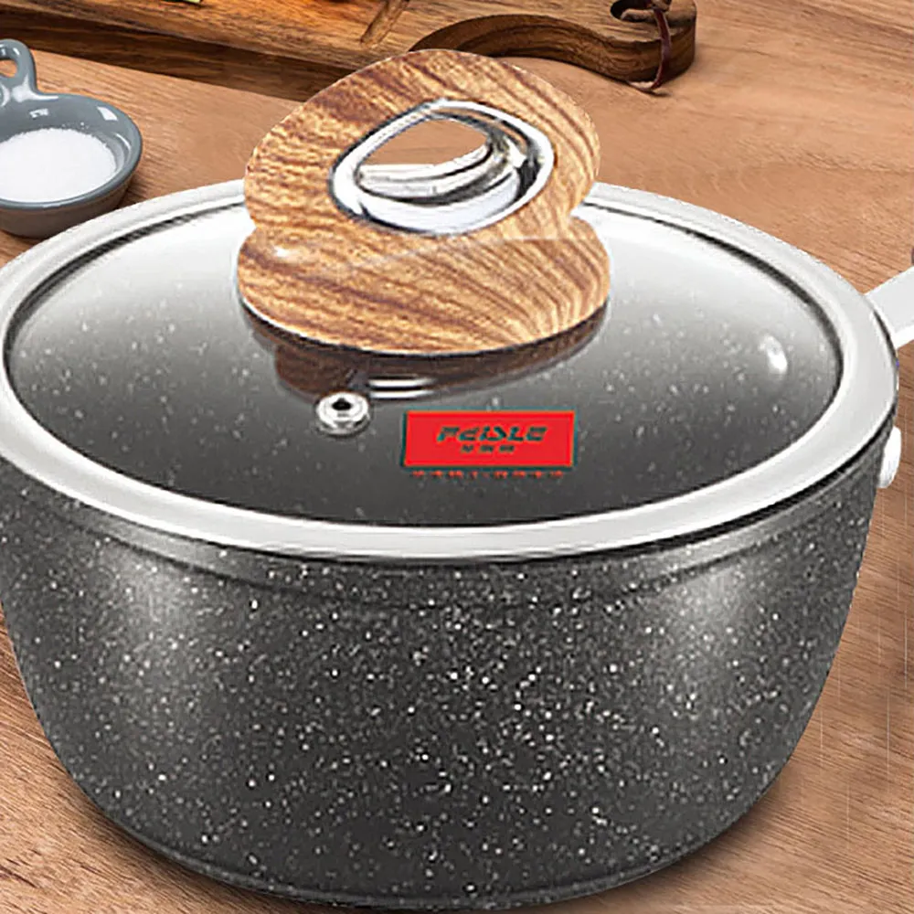 Fissler Non-Stick Maifan Stone Milk Pot - 18cm