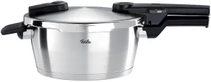 Fissler Vitaquick Premium/Pressure Cooker (3.5 L, Diameter 22 cm) Stainless Steel Pressure Cooker, 2 Cooking Levels, Made in Germany, Induction