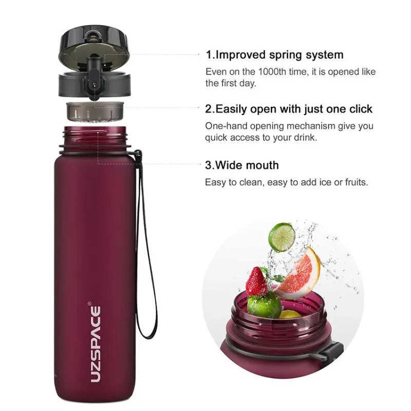 FlexStream Leakproof Fitness Bottle: Stay Hydrated Anywhere, Anytime