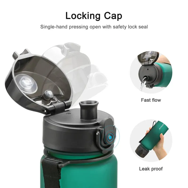 FlexStream Leakproof Fitness Bottle: Stay Hydrated Anywhere, Anytime