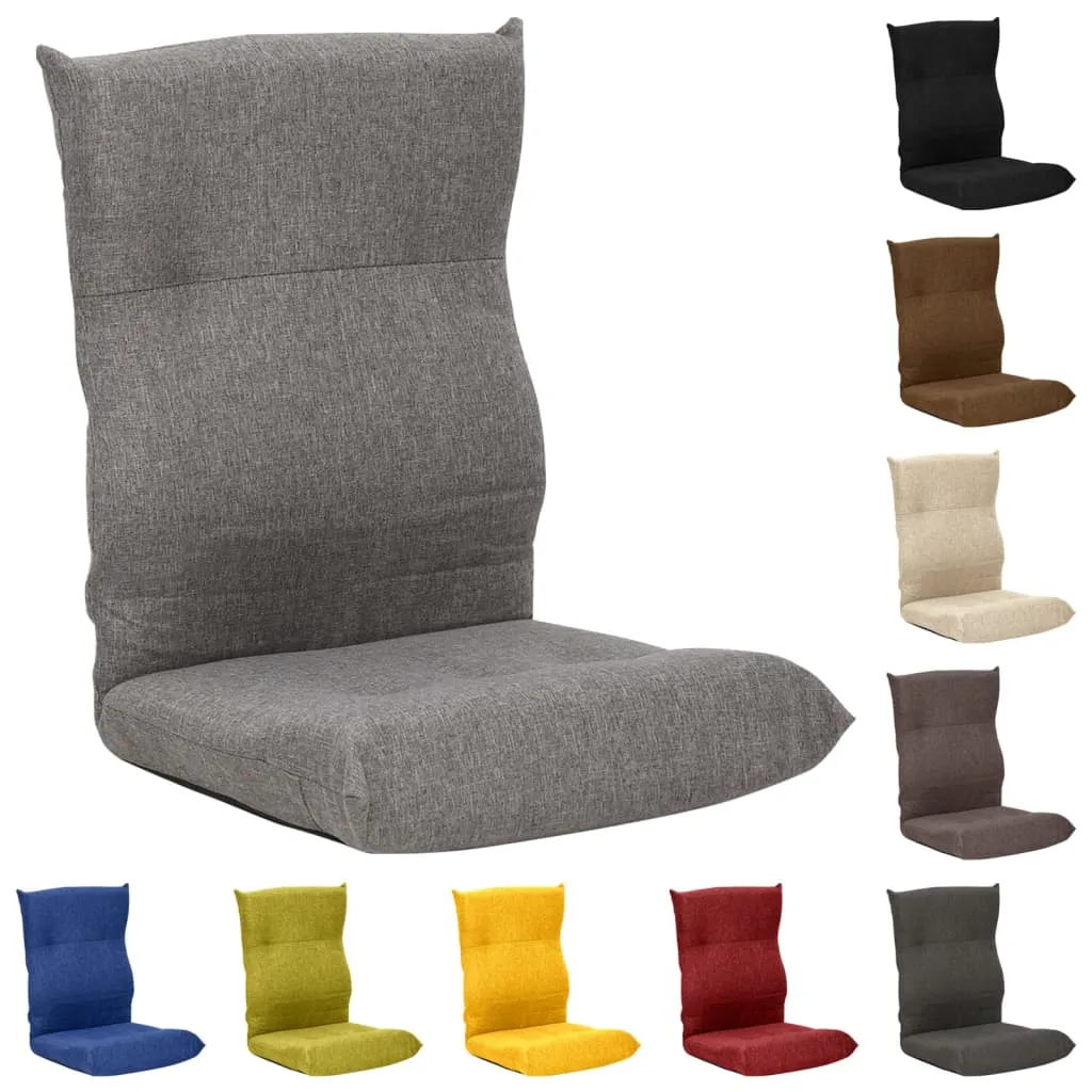 Floor Chair Lounge Chair Chaise Lounge Folding Floor Lounger Fabric