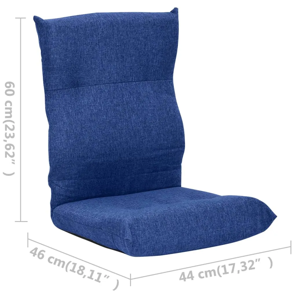 Floor Chair Lounge Chair Chaise Lounge Folding Floor Lounger Fabric