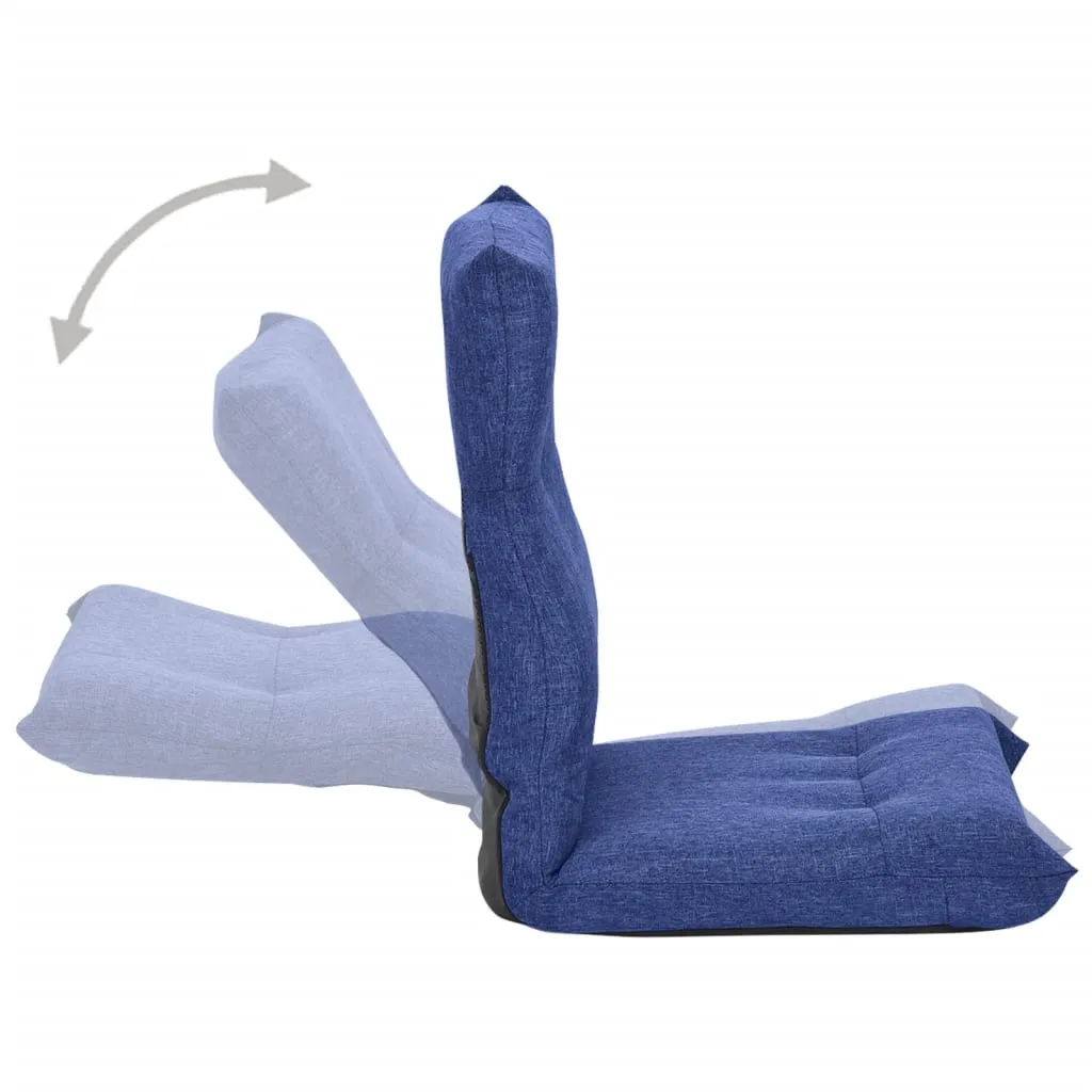 Floor Chair Lounge Chair Chaise Lounge Folding Floor Lounger Fabric
