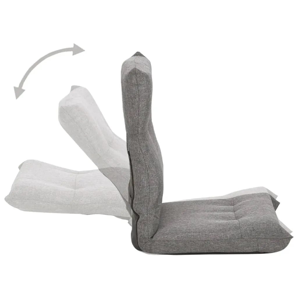 Floor Chair Lounge Chair Chaise Lounge Folding Floor Lounger Fabric