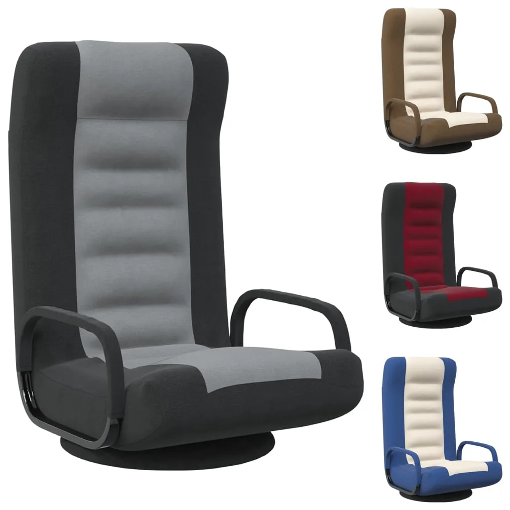 Floor Chair Lounge Chair Chaise Lounge Folding Floor Lounger Red Fabric