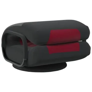 Floor Chair Lounge Chair Chaise Lounge Folding Floor Lounger Red Fabric