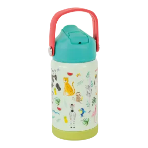 Floss & Rock Jungle Theme Stainless Steel Children's Water / Drinks Bottle
