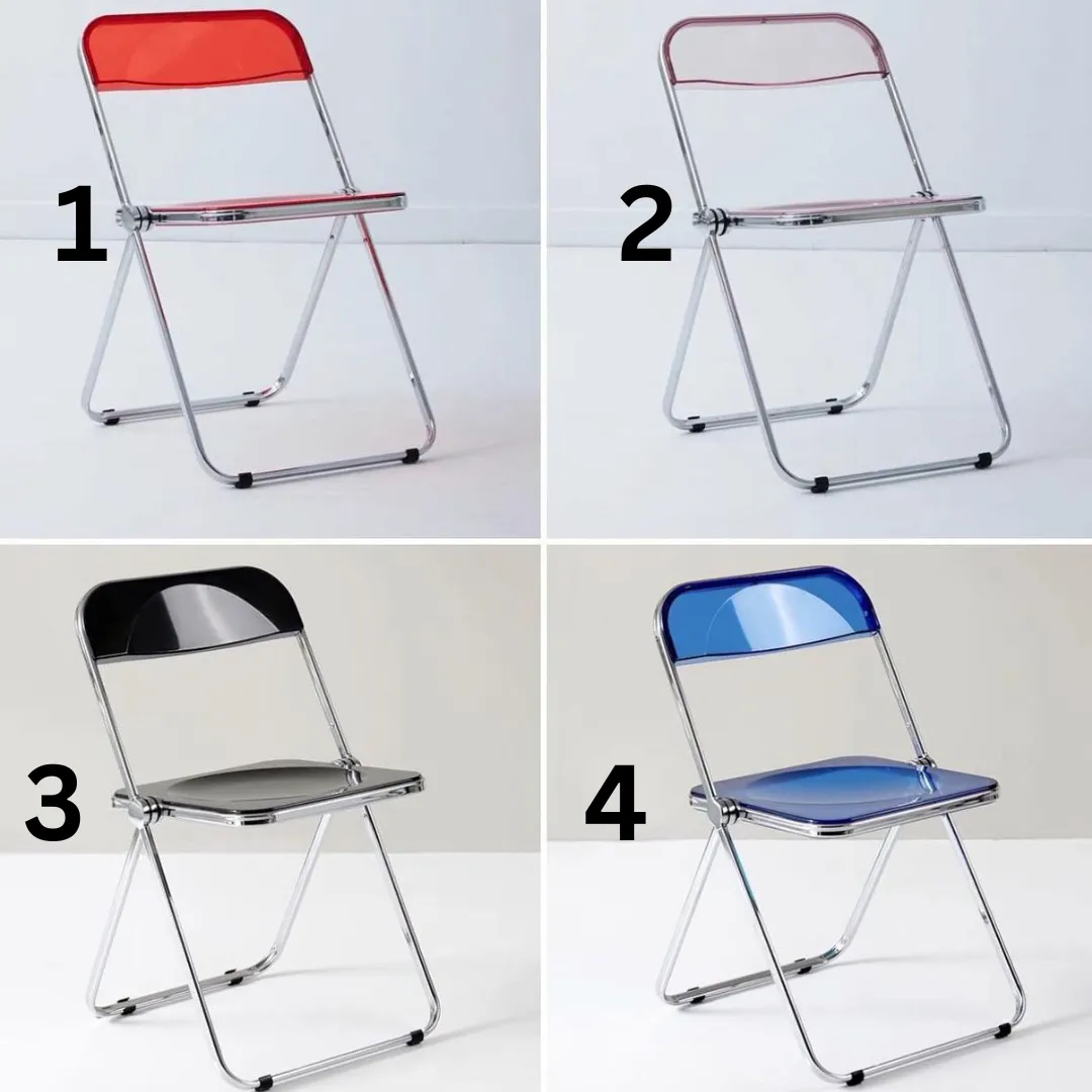 Foldable Acrylic Chair