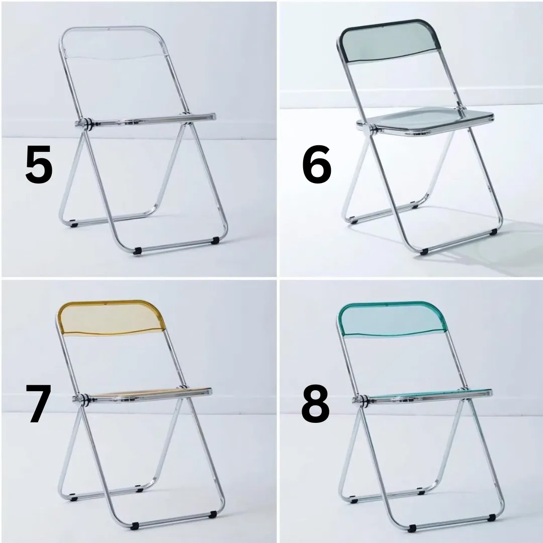 Foldable Acrylic Chair