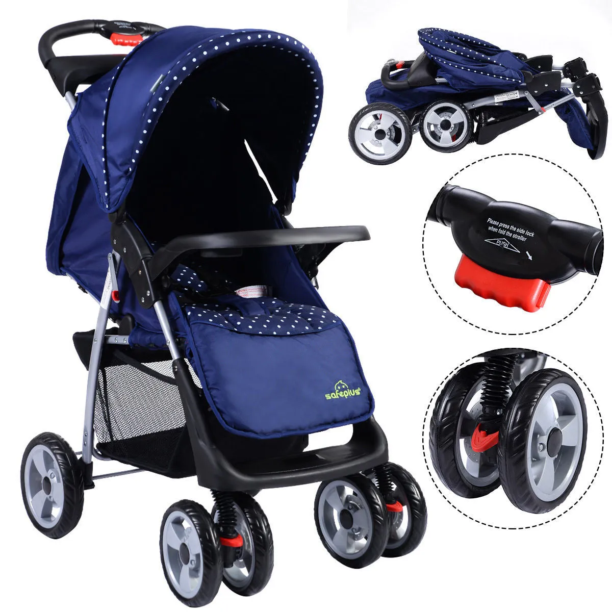 Foldable Baby Travel Stroller