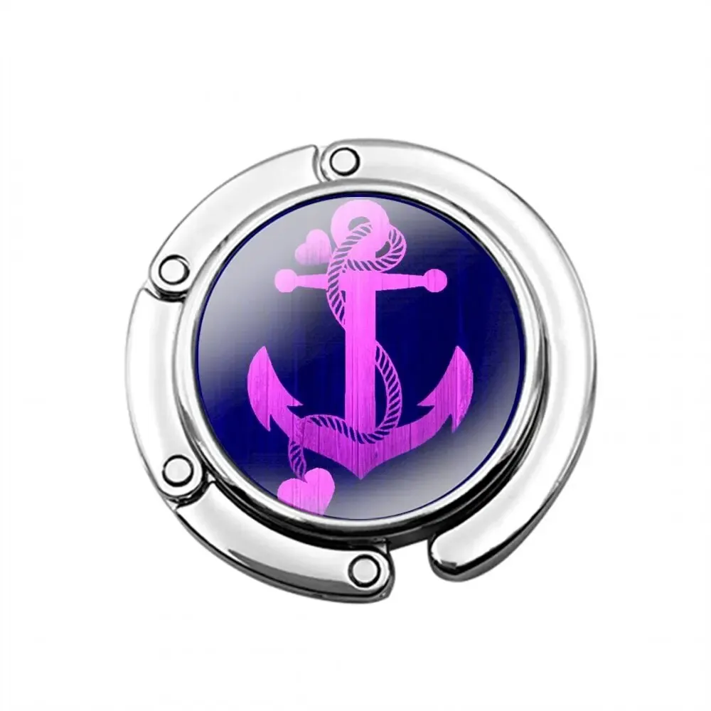 Foldable Nautical Bag Hook Hearts and Love