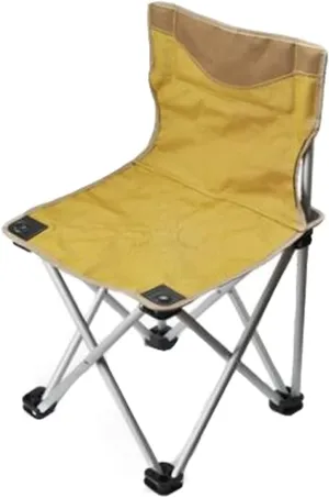 Folding Camping Outdoor Portable Aluminum Alloy Folding Chair Backrest Ultralight Fishing Leisure Chair Beach Seat Stool Outdoor Camping Chairs Foldable(36 * 35.5 * 61cm)