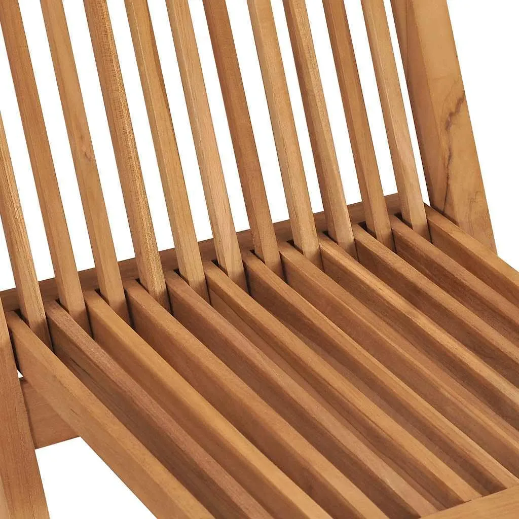 Folding Patio Chairs Set of 3 for Outdoor, Garden & Patio Teak Wood Chairs with Ergonomic Design, Comfortable and Durable Outdoor Furniture for Relaxation