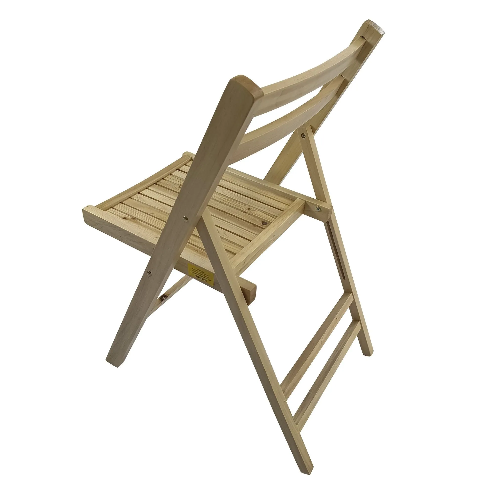 Furniture Slatted Wood Folding Special Event Chair - Wood, Set of 4, FOLDING CHAIR, FOLDABLE STYLE
