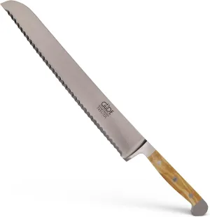 Güde Franz Series Hand Forged/Serrated Bread Knife, 12-in, Left Handed - Ice Hardened Steel - Made in Solingen, Germany Since 1910