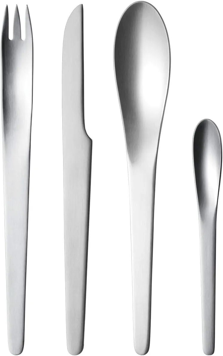 Georg Jensen Cutlery Set, 4.2 x 24.5 x 26.4 cm, Silver