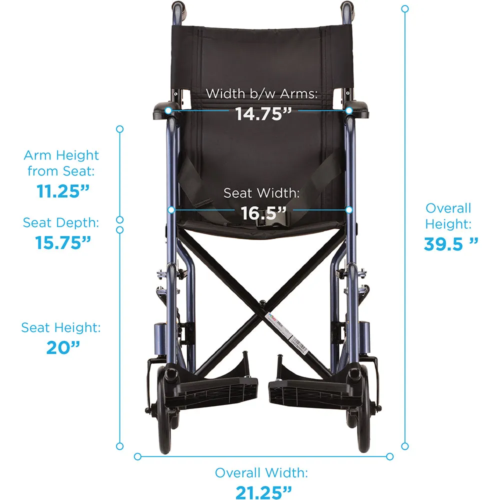 Global reach / Transport Lightweight 17" Chair 19" Energy-saving - 327
