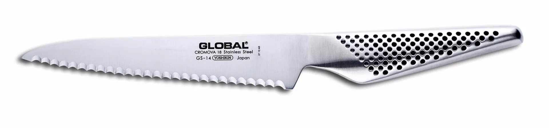 Global Serrated Utility Knife - 6"