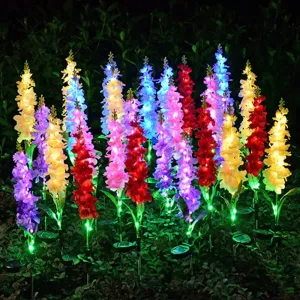 hambort™-Outdoor Solar Violet Flower Lights