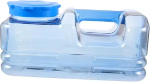 Happyyami Large Capacity Portable Water Jug Refillable Camping Water Container Leakproof Handle for Outdoor Car Home