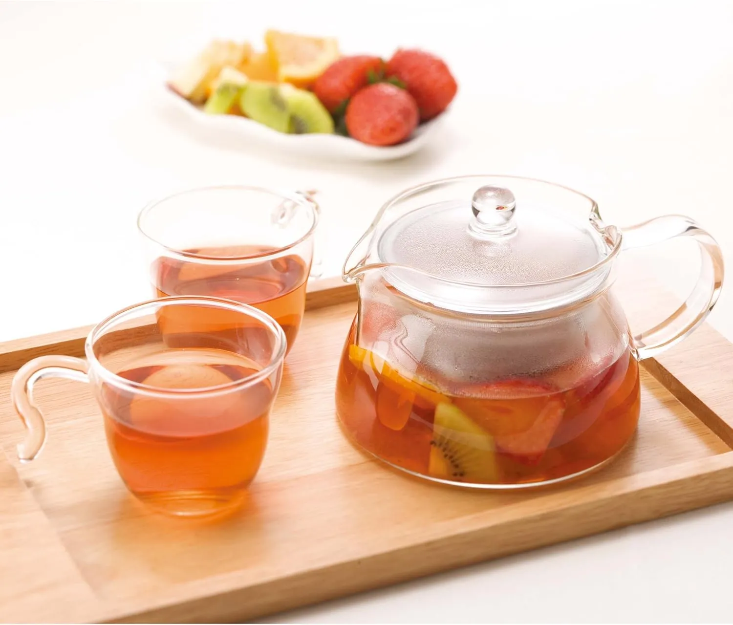 HARIO Chacha Kyusu-Kaku-Pot for Brewing tea-450 ml, 450 ml, CD-Hario Chacha Kyusu-Kaku 450ml