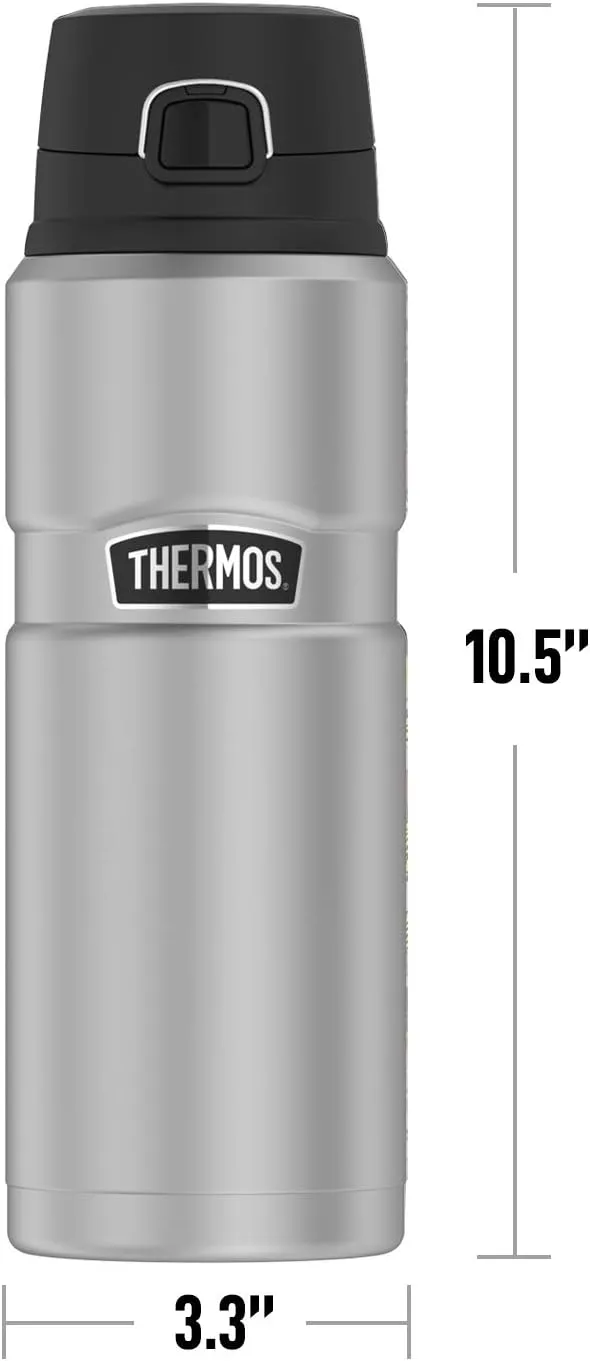 Harry Potter Ravenclaw House Crest THERMOS STAINLESS KING Stainless Steel Drink Bottle, Vacuum insulated & Double Wall, 24oz