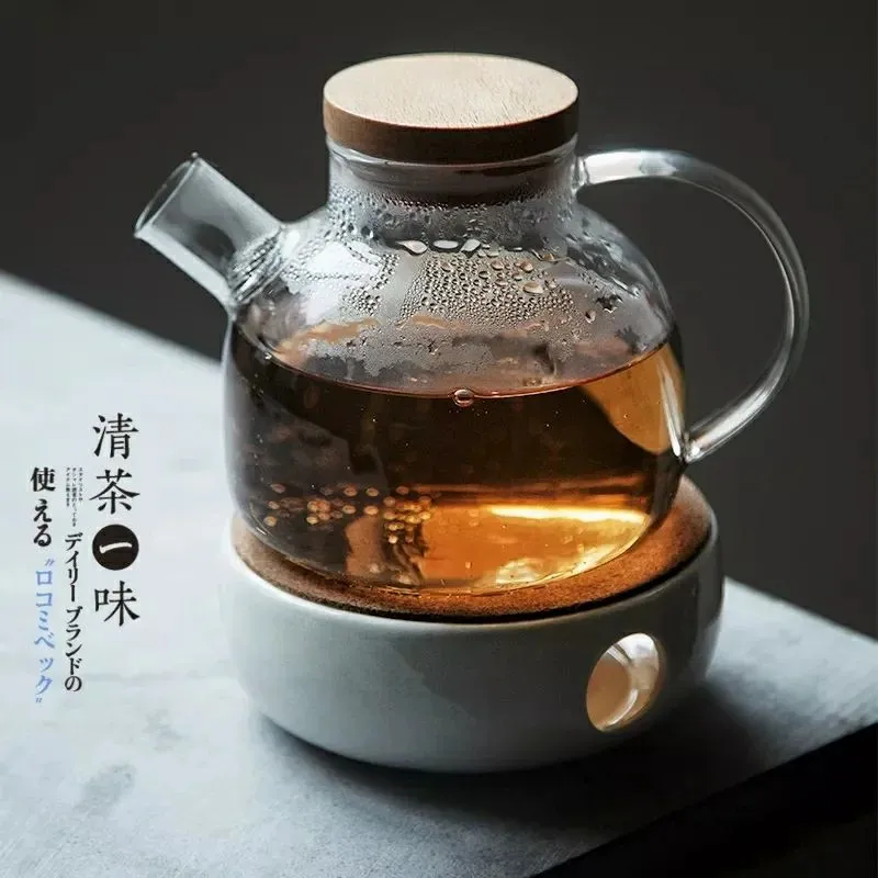 Heat Resistant Borosilicate Tea Pot