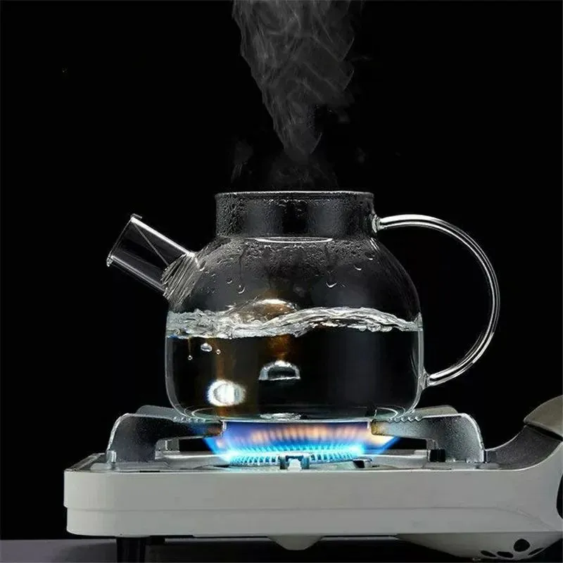 Heat Resistant Borosilicate Tea Pot