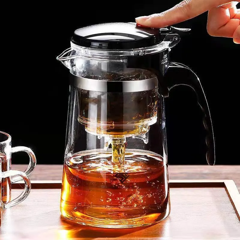 Heat Resistant Glass Teapot - TeaTime Brew Pot