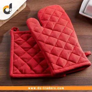 Heat Resistant Glove and Pot Holder