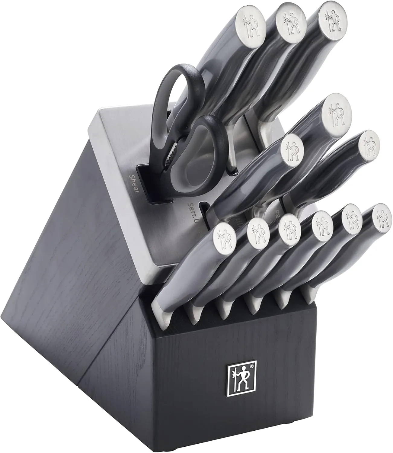 HENCKELS Graphite 14-pc Self-Sharpening Block Set - Black
