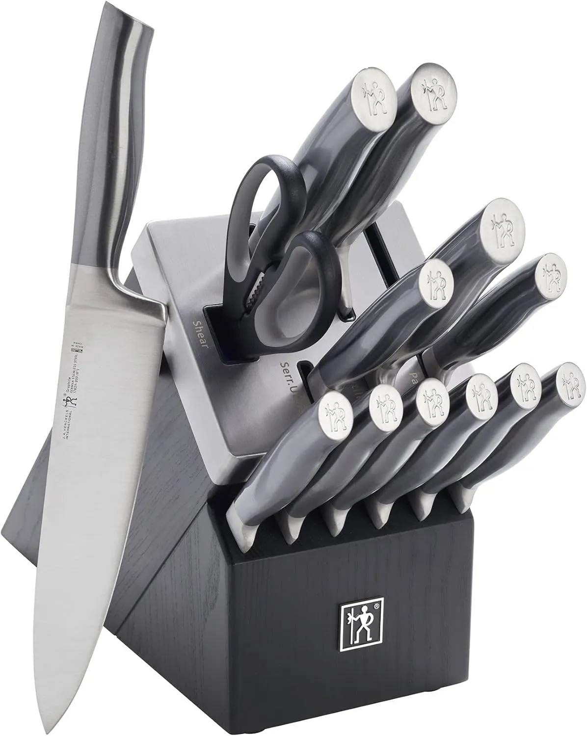 HENCKELS Graphite 14-pc Self-Sharpening Block Set - Black