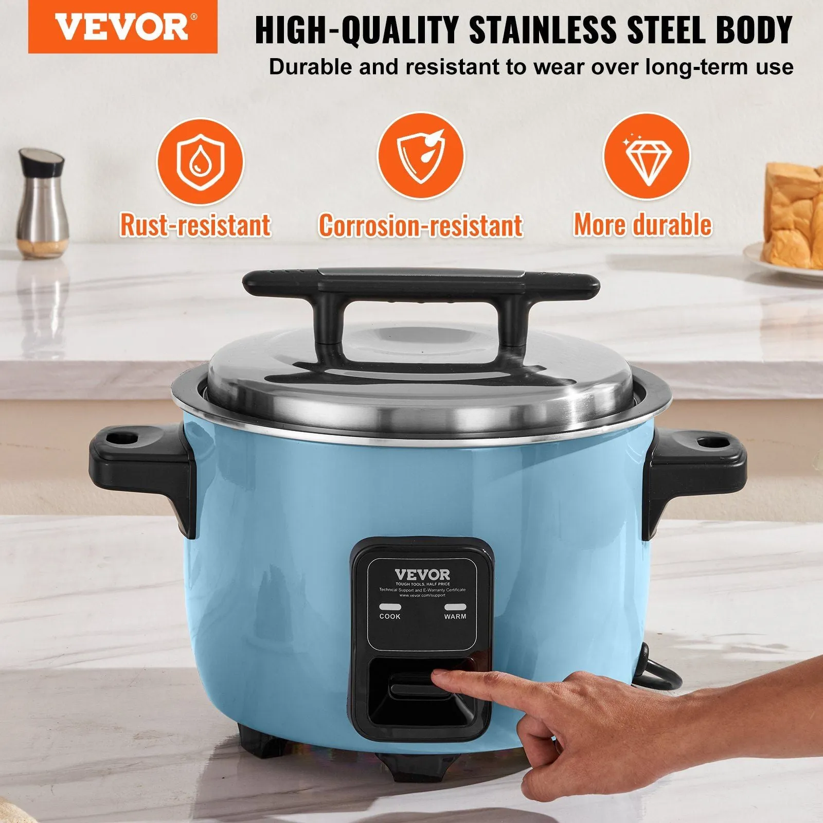 High-Capacity Commercial Rice Cooker