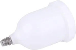 High Hardness 600ml Spray Cup for Devilbiss/TEKNA Pro Pri FLG, Oil Paint Pot