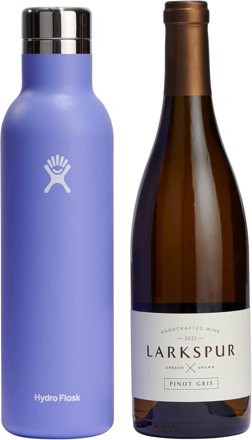 Hydro Flask Ceramic Wine Bottle 25 Oz Lupine