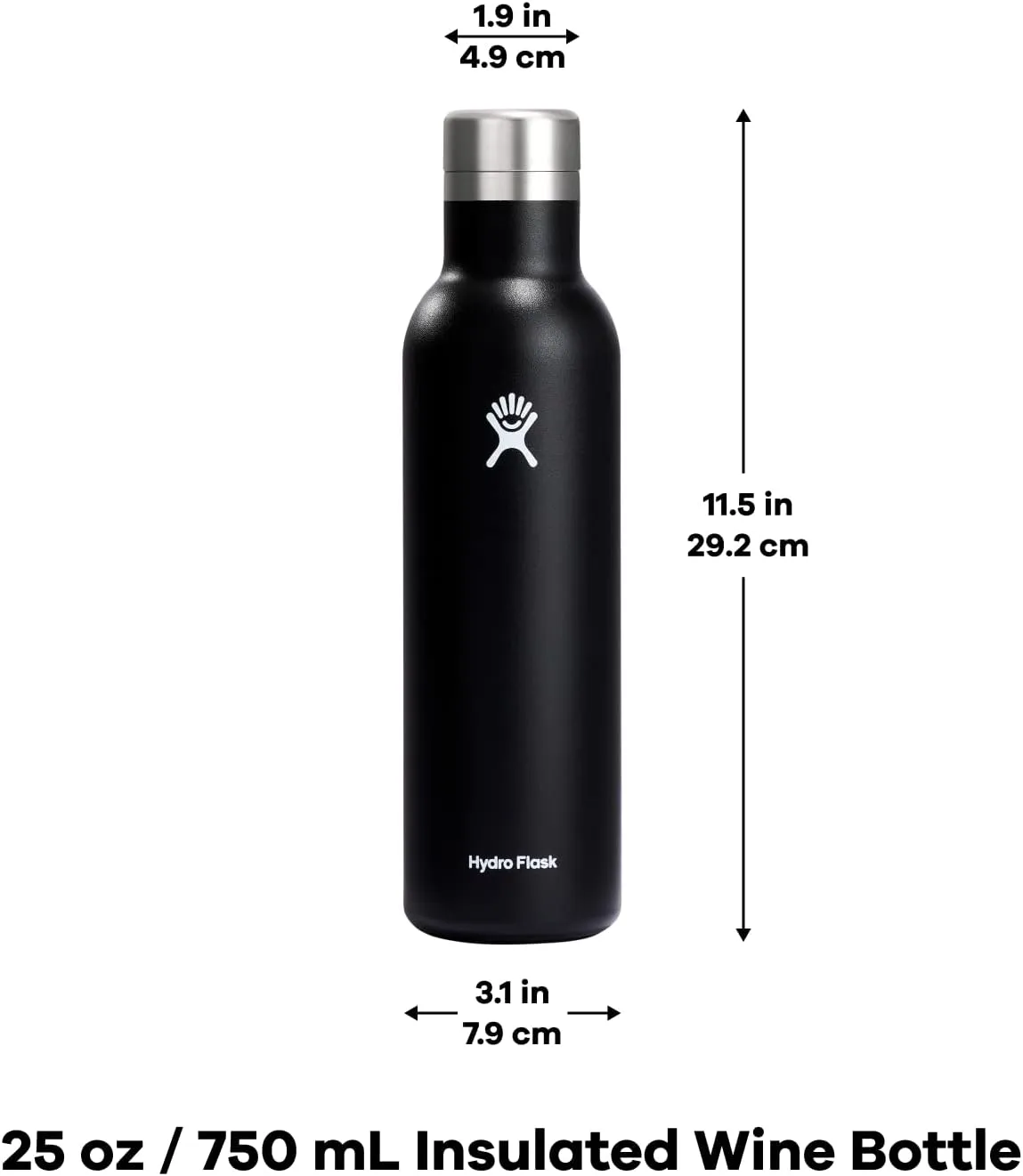 Hydro Flask Ceramic Wine Bottle 25 Oz Lupine