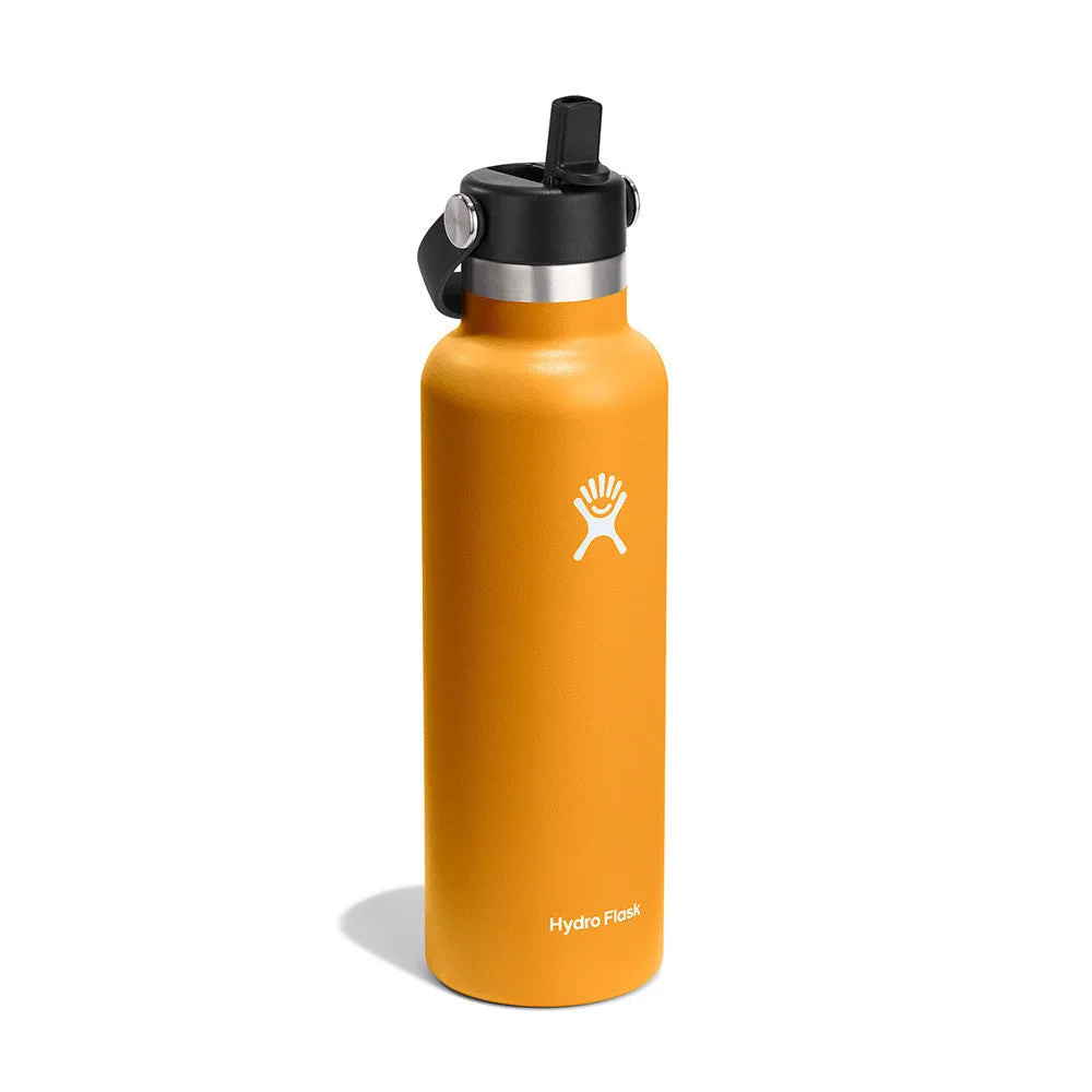Hydro Flask Standard Mouth Flex Straw Cap Fossil 21Oz