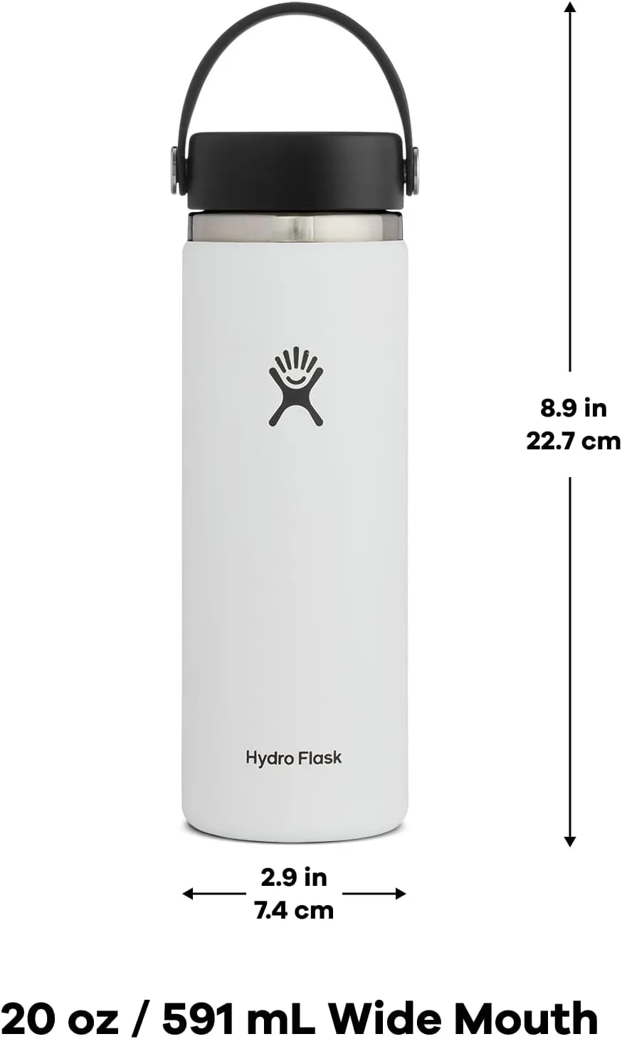 Hydro Flask Wide Mouth Bottle with Flex Cap