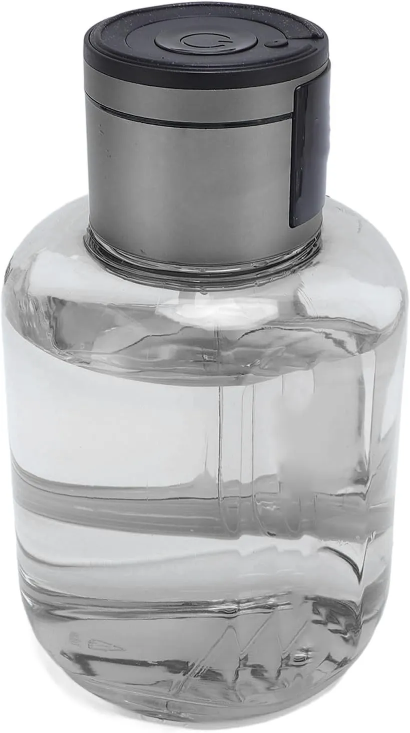 Hydrogen Water Bottle, 1000ML 2 Modes 5V Hydrogen Sports Bottle for Office (Black)