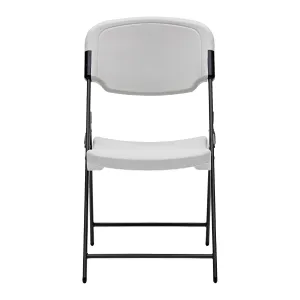 Iceberg Rough n Ready Commercial Folding Chair, Platinum (Made in USA)