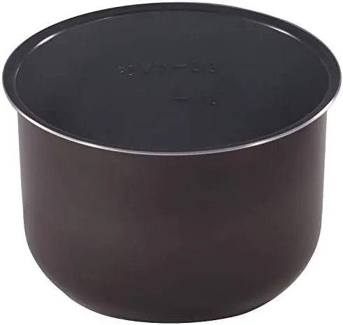Instant Pot 3-Qt Ceramic Non-Stick Inner Cooking Pot for Rice, Slow Cooking, Black