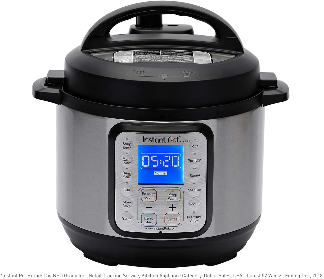Instant Pot Duo Plus 9-in-1 Electric Pressure Cooker and Ceramic Inner Cooking Pot Mini 3-Qt Bundle