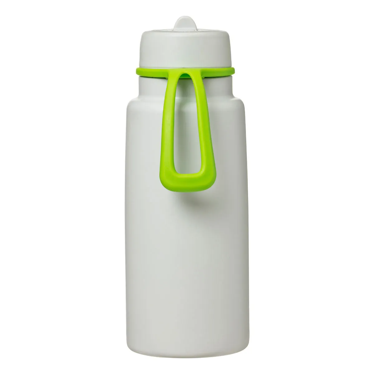 Insulated Flip Top 1 Litre Bottle - lime time
