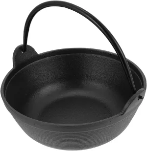 Japanese Nabe Pot Cast Iron Soup Stew Pot Non-stick for Home Kitchen Cooking