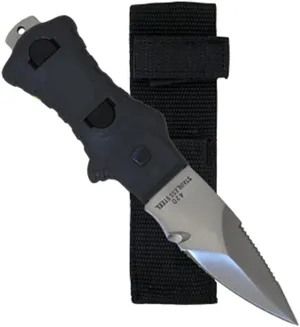 JCS Serrated Tip Outdoor Hunting and Dive Knife