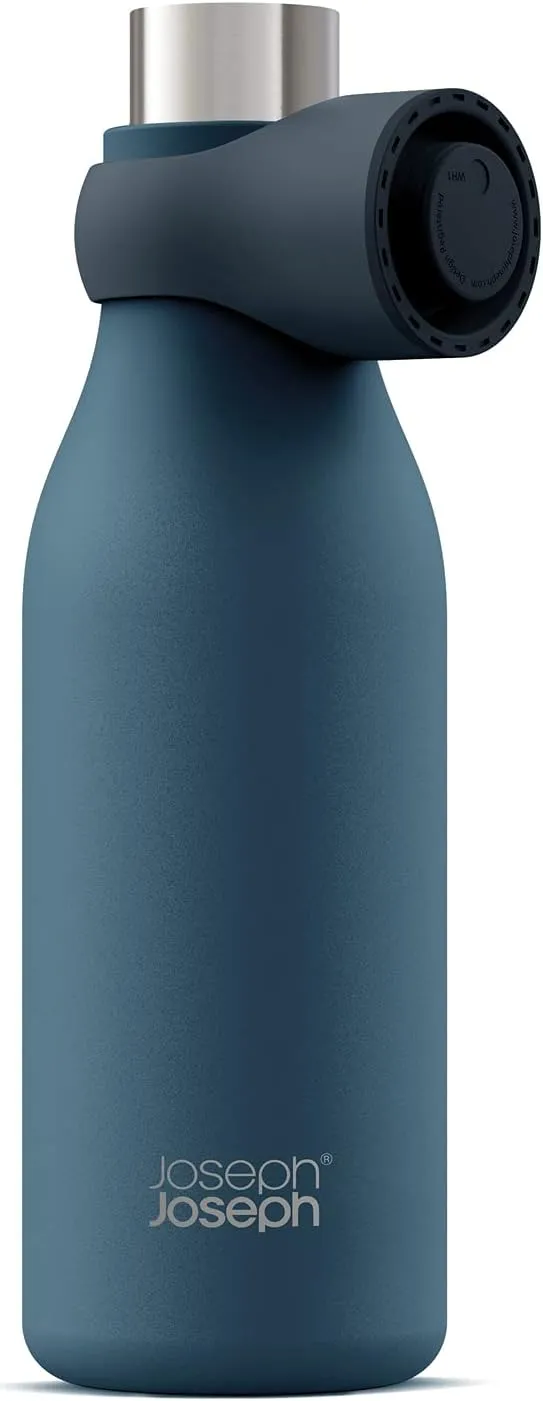 Joseph Joseph Loop™ Vacuum Insulated Water Bottle 500 ml (17 fl. oz) - Blue