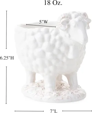 Juliska Clever Creatures - Renoir Ram Serving Bowl