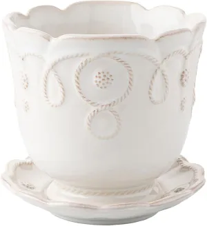 Juliska Jardins du Monde Planter 5 in - Whitewash